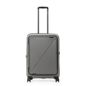 NZTourist Primo Dual Open 66cm Suitcase - Grey