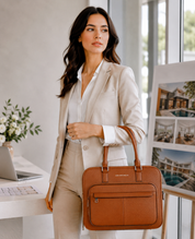 Lucy Business Bag - Brown