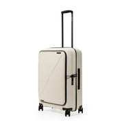 NZTourist Primo Dual Open 66cm Suitcase - Beige