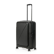 NZTourist Primo Dual Open 66cm Suitcase - Black