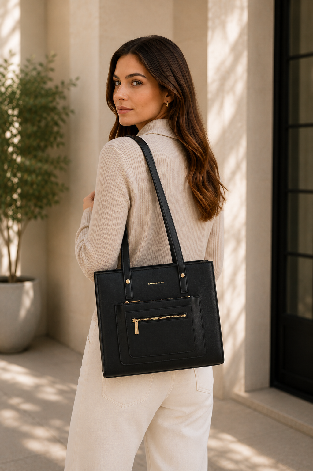 Ada Tote Bag - Black
