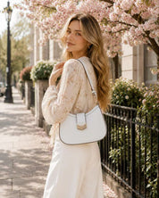 Blaise Shoulder Bag - White