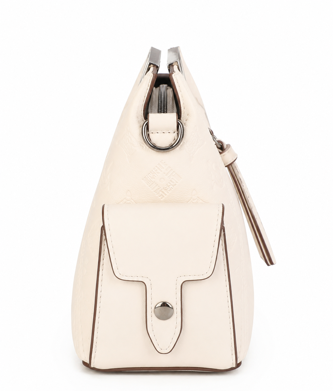 Calista Top Handle Bag - Beige