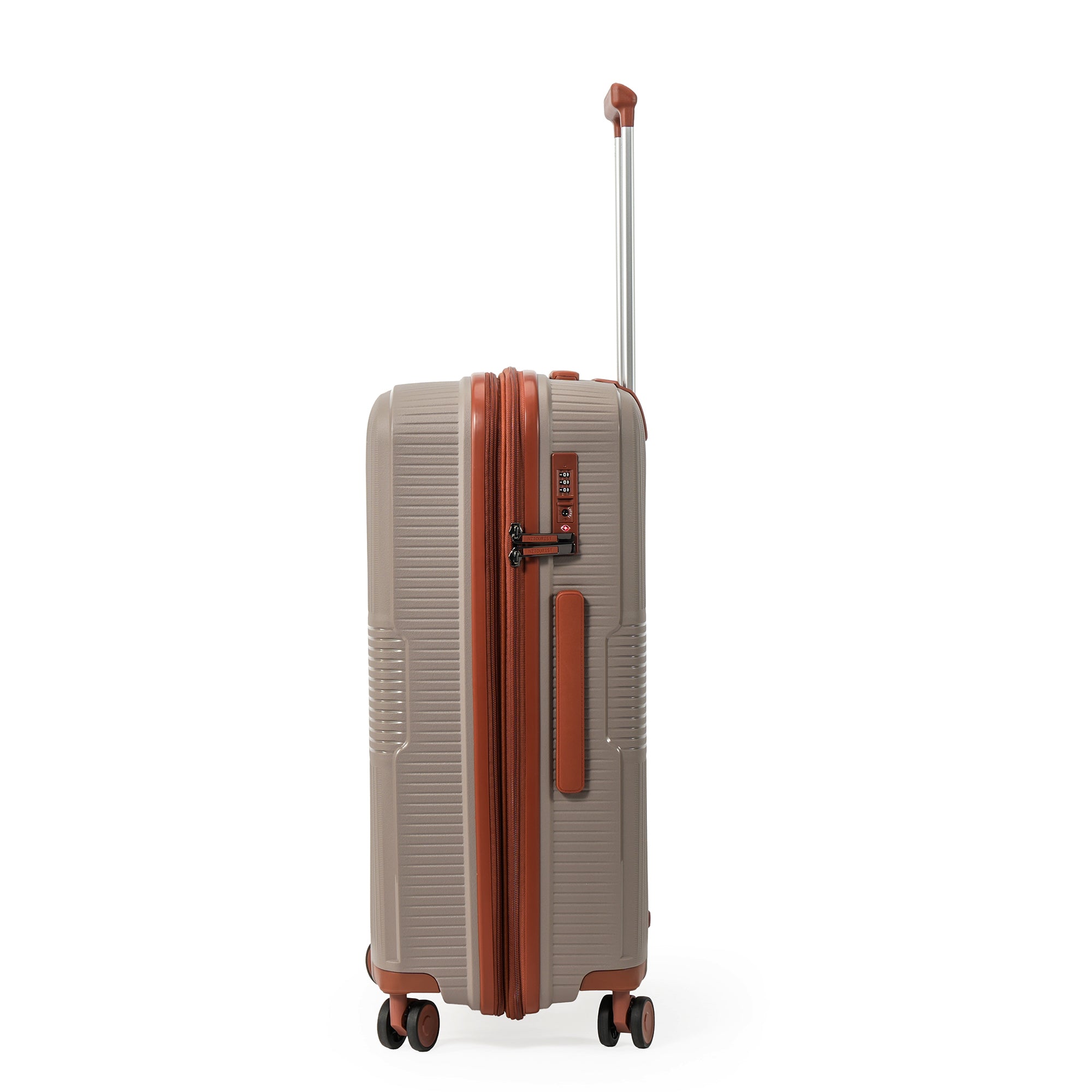 NZTourist Terra Luxe 76cm Suitcase - Taupe