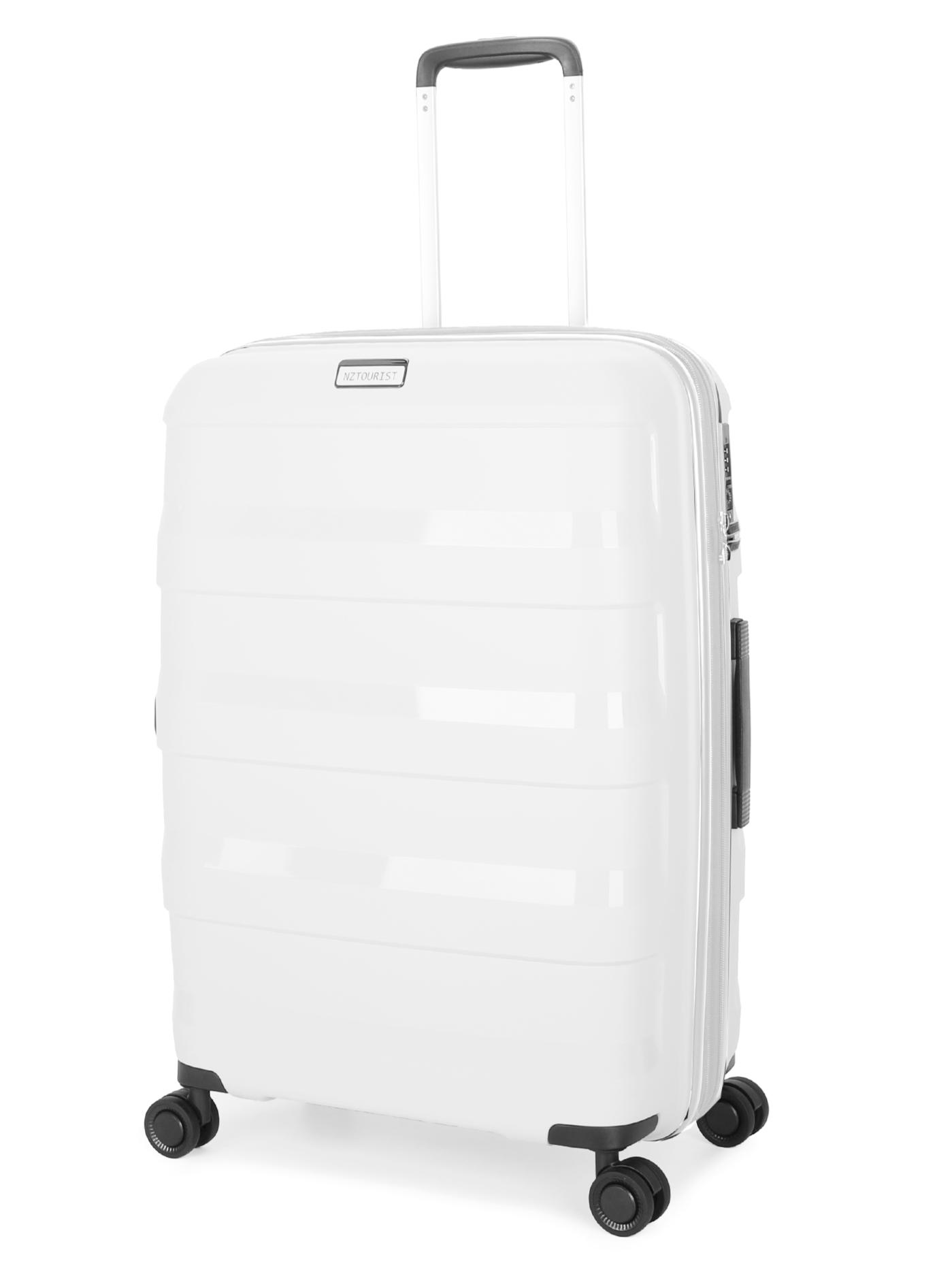 NZTourist Aero Lite 76cm Suitcase - White