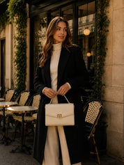 Collins Messenger Bag - Cream