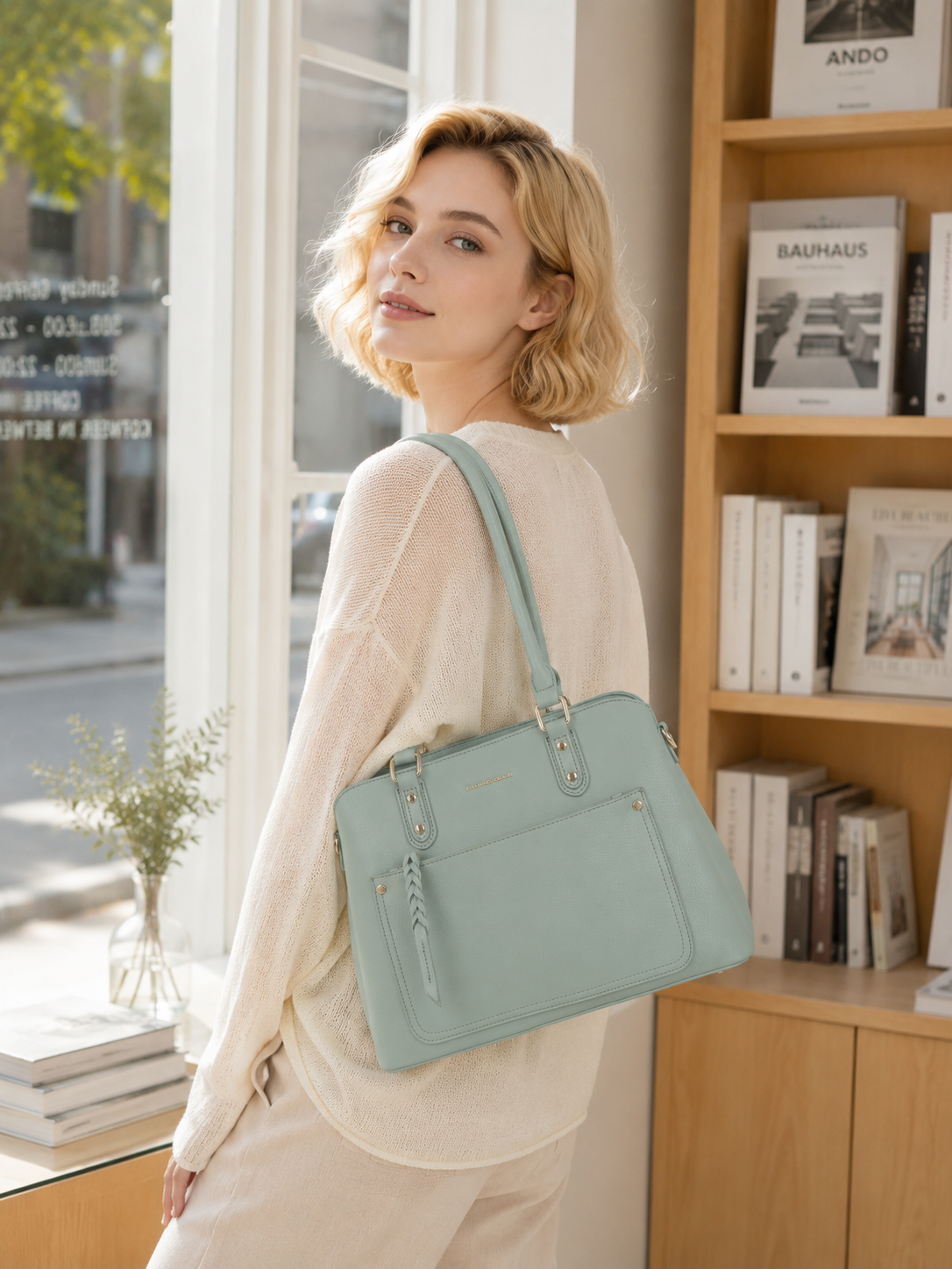 Bella Carryall Bag - Green