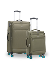 San Michelle Travel Pro 68cm and 55cm Set - Green