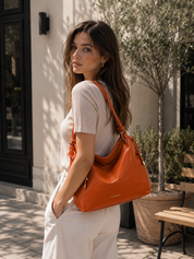 Khai Hobo Bag - Orange