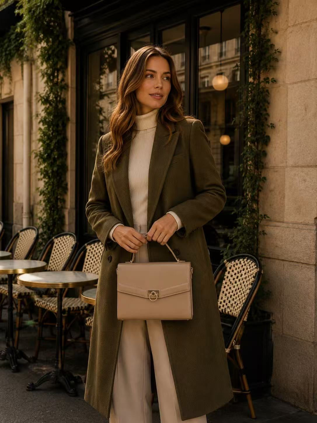 Collins Messenger Bag - Camel