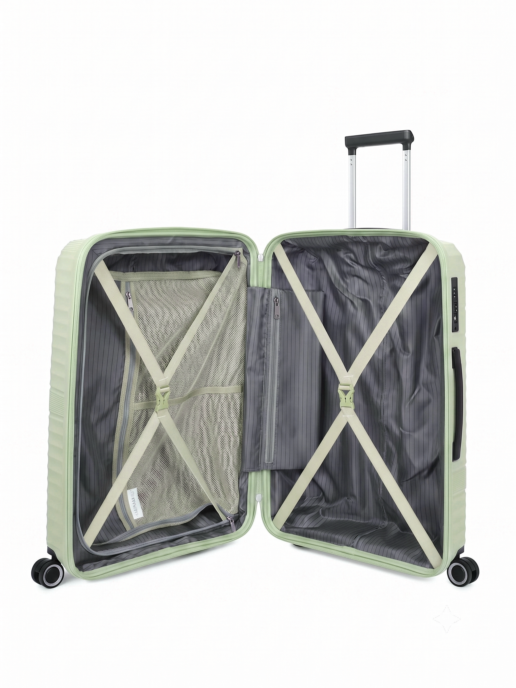 San Michelle Air Luxe 77cm Suitcase - Green