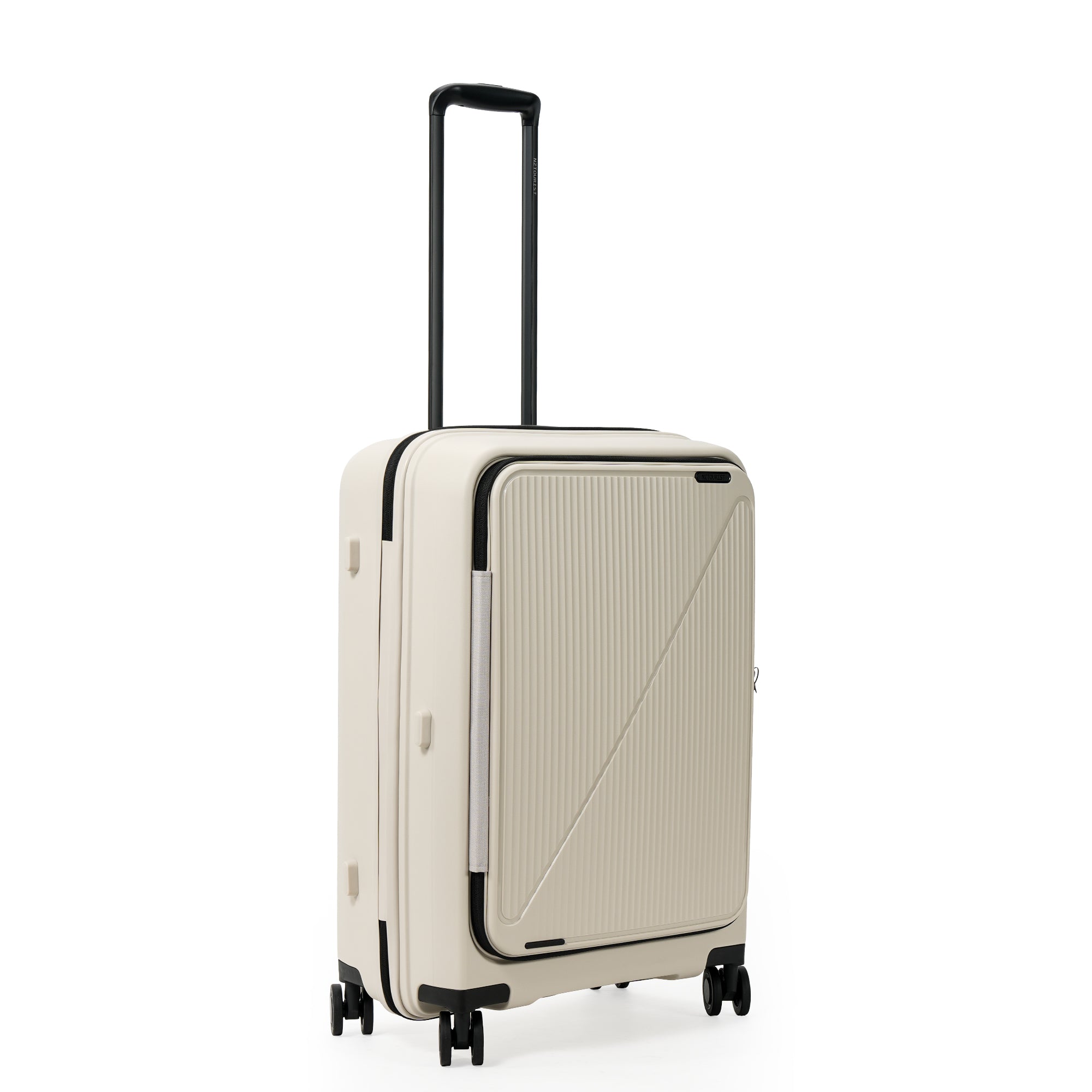 NZTourist Primo Dual Open 77cm Suitcase - Beige