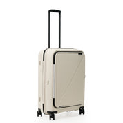 NZTourist Primo Dual Open 66cm Suitcase - Beige