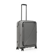 NZTourist Primo Dual Open 66cm Suitcase - Grey
