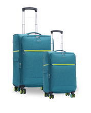 San Michelle Denim Voyager 68cm and 55cm Set - Green