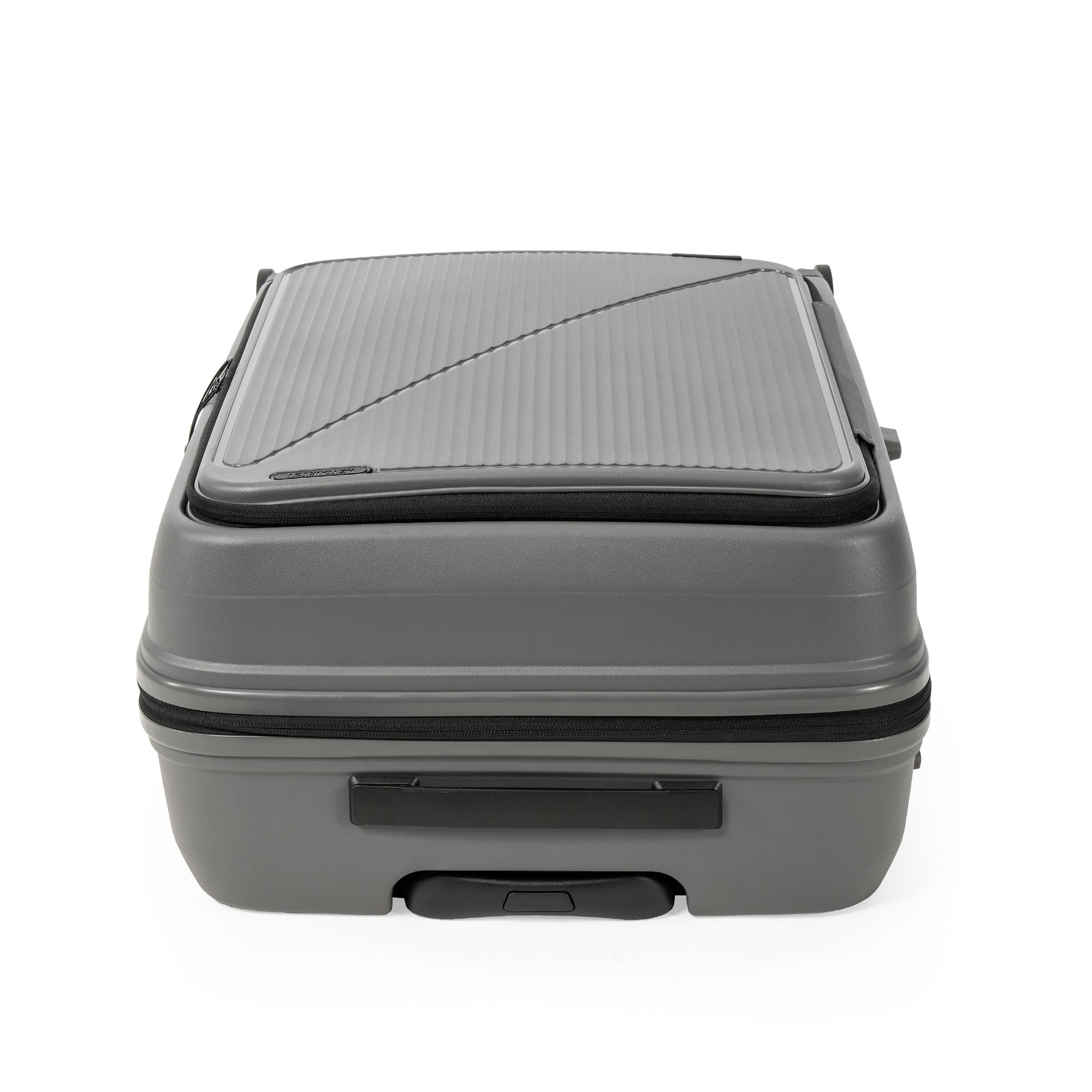 NZTourist Primo Dual Open 77cm Suitcase - Grey