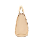 Sasha Canvas Tote Bag - Light Camel