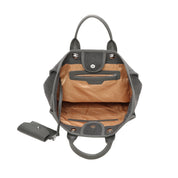 Sasha Canvas Tote Bag - Black