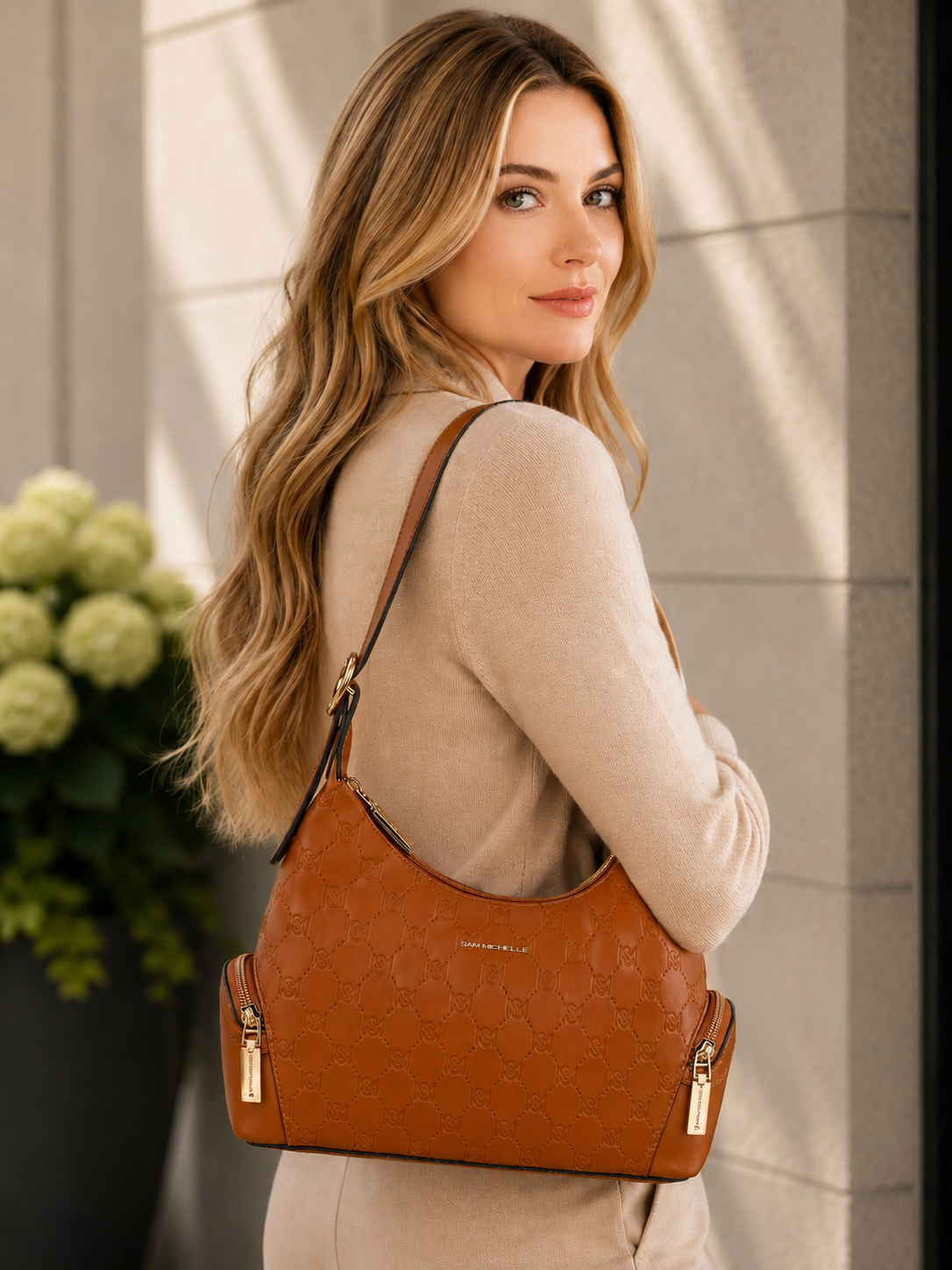 Fiona Shoulder Bag - Brown