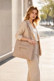 Ada Tote Bag - Beige