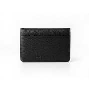 Alvie Leather Card Holder - Black