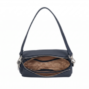 Anna Leather Crossbody Bag - Navy