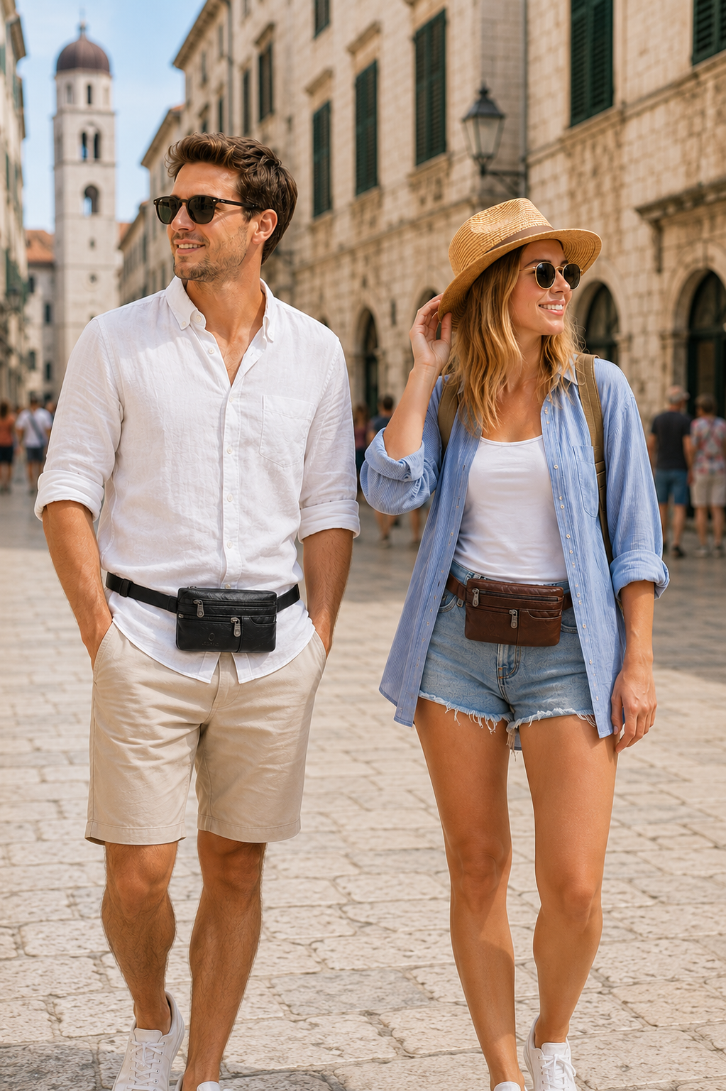 Alfie Leather Belt Bag