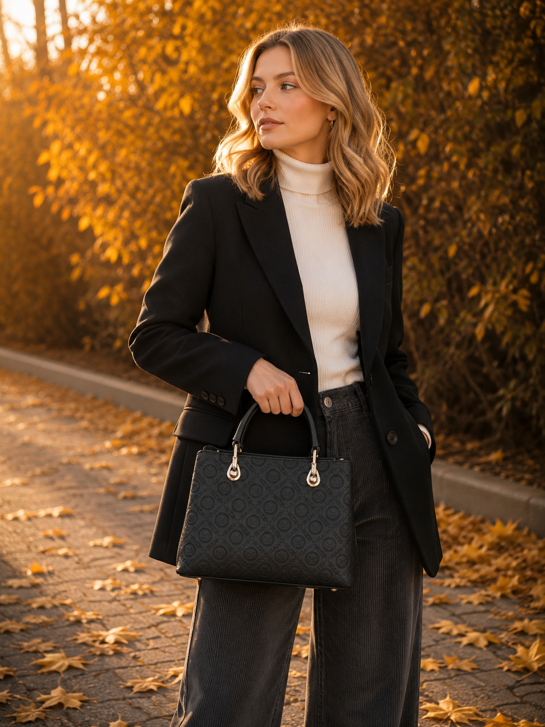 Bianca Day Bag - Black