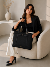 Alessia Tote Bag - Black