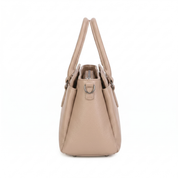 Bella Leather Day Bag - Taupe