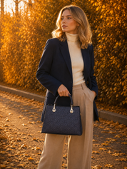 Bianca Day Bag - Navy