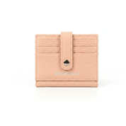 Charlie Leather Card Wallet - Pale Apricot