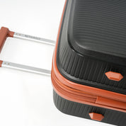 NZTourist Terra Luxe 53cm Suitcase - Black