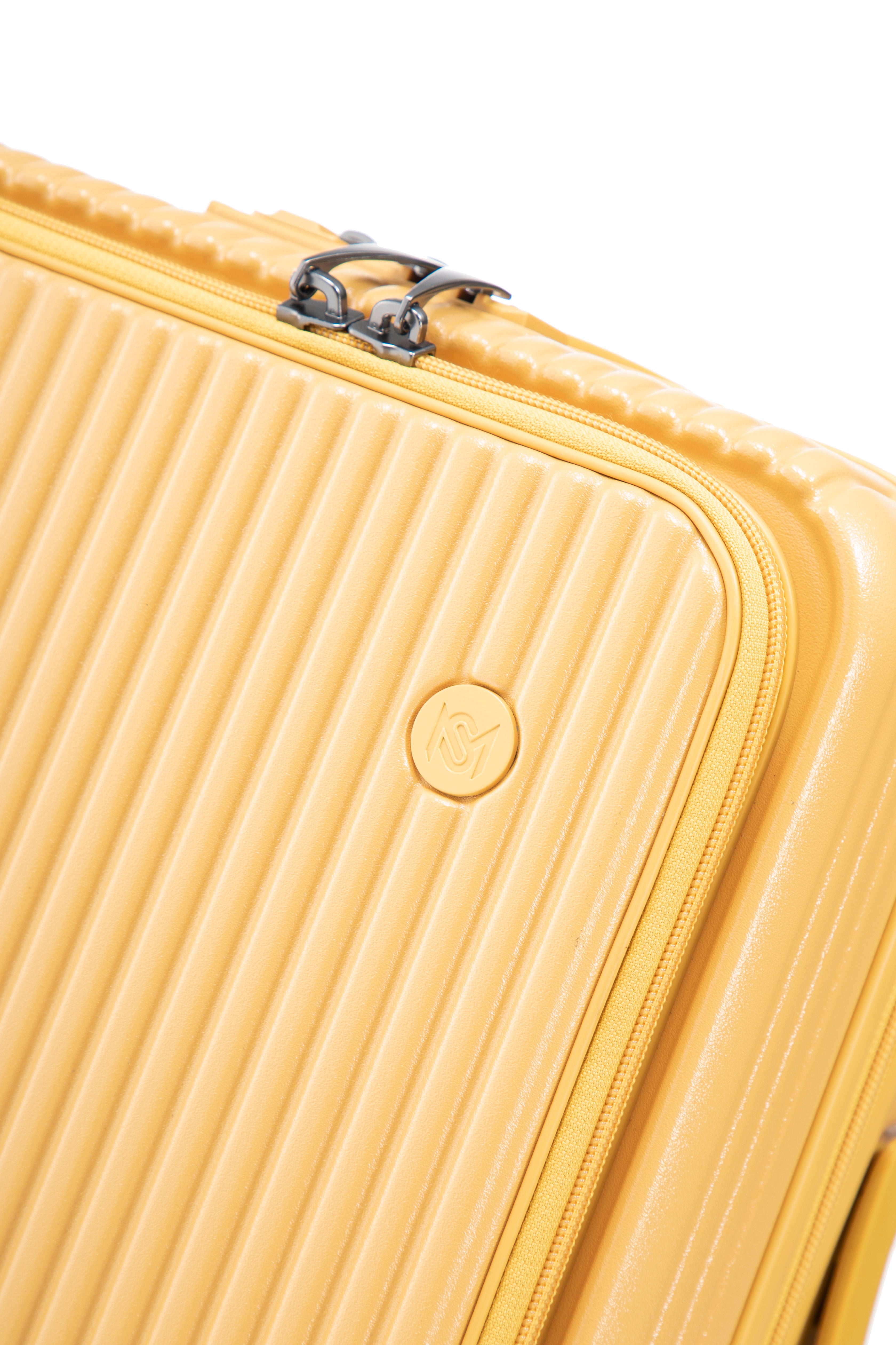 San Michelle Trailblazer Dual-Open Carry On 54cm - Yellow