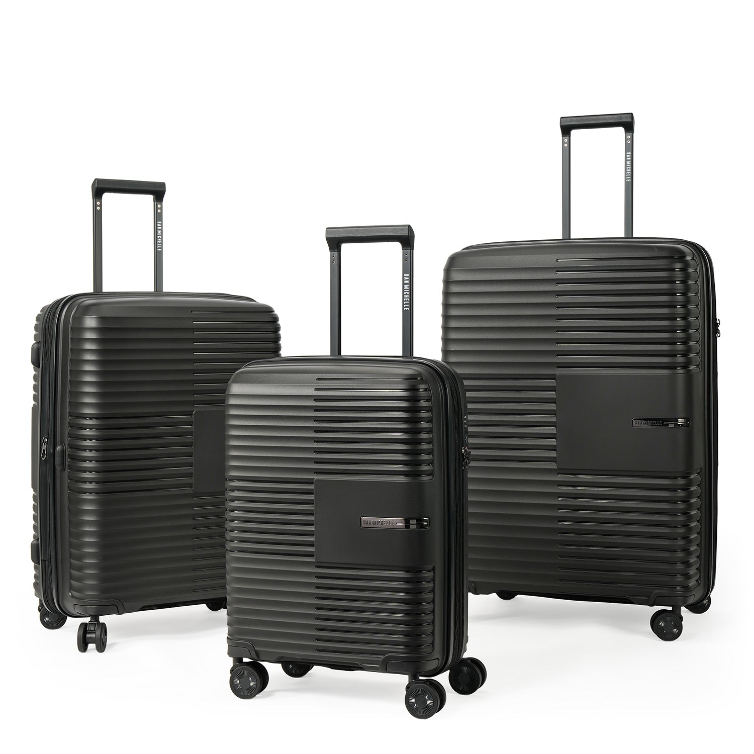 San Michelle AeroGlide 55cm Suitcase - Black