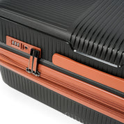 NZTourist Terra Luxe 67cm Suitcase - Black