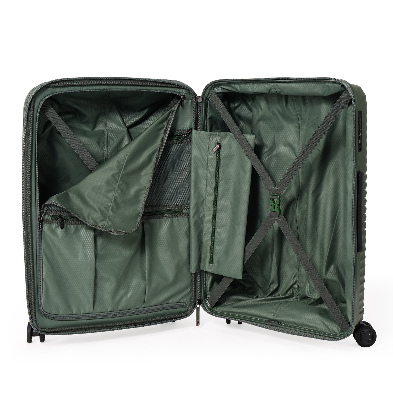 San Michelle AeroGlide 77cm Suitcase - Green