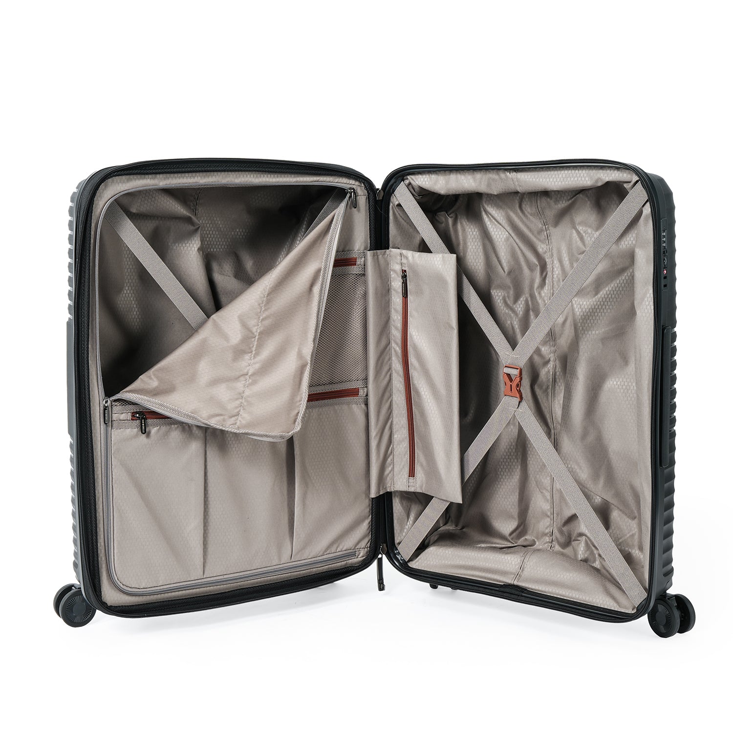 San Michelle AeroGlide 77cm Suitcase - Black