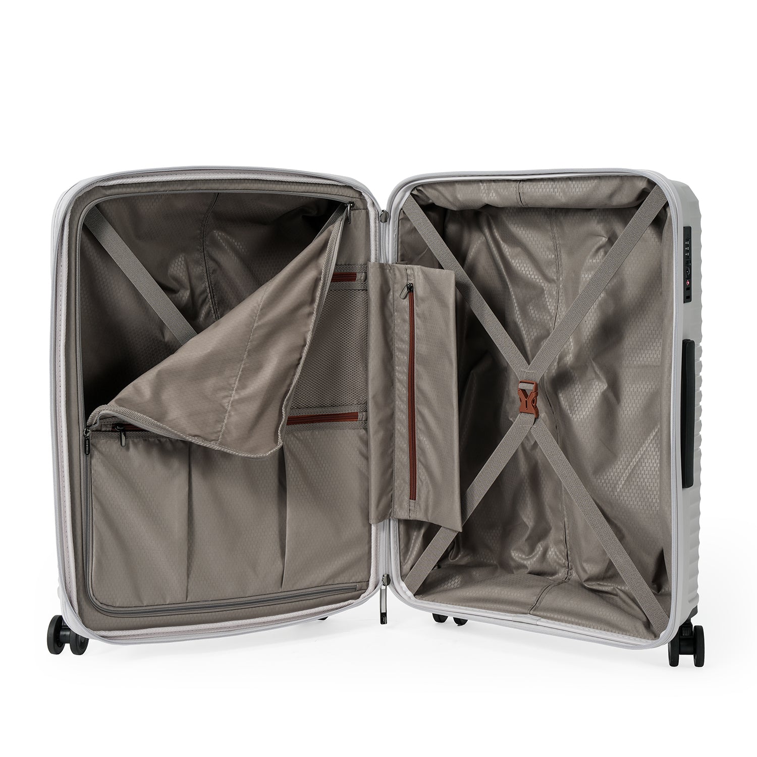 San Michelle AeroGlide 55cm Suitcase - Grey