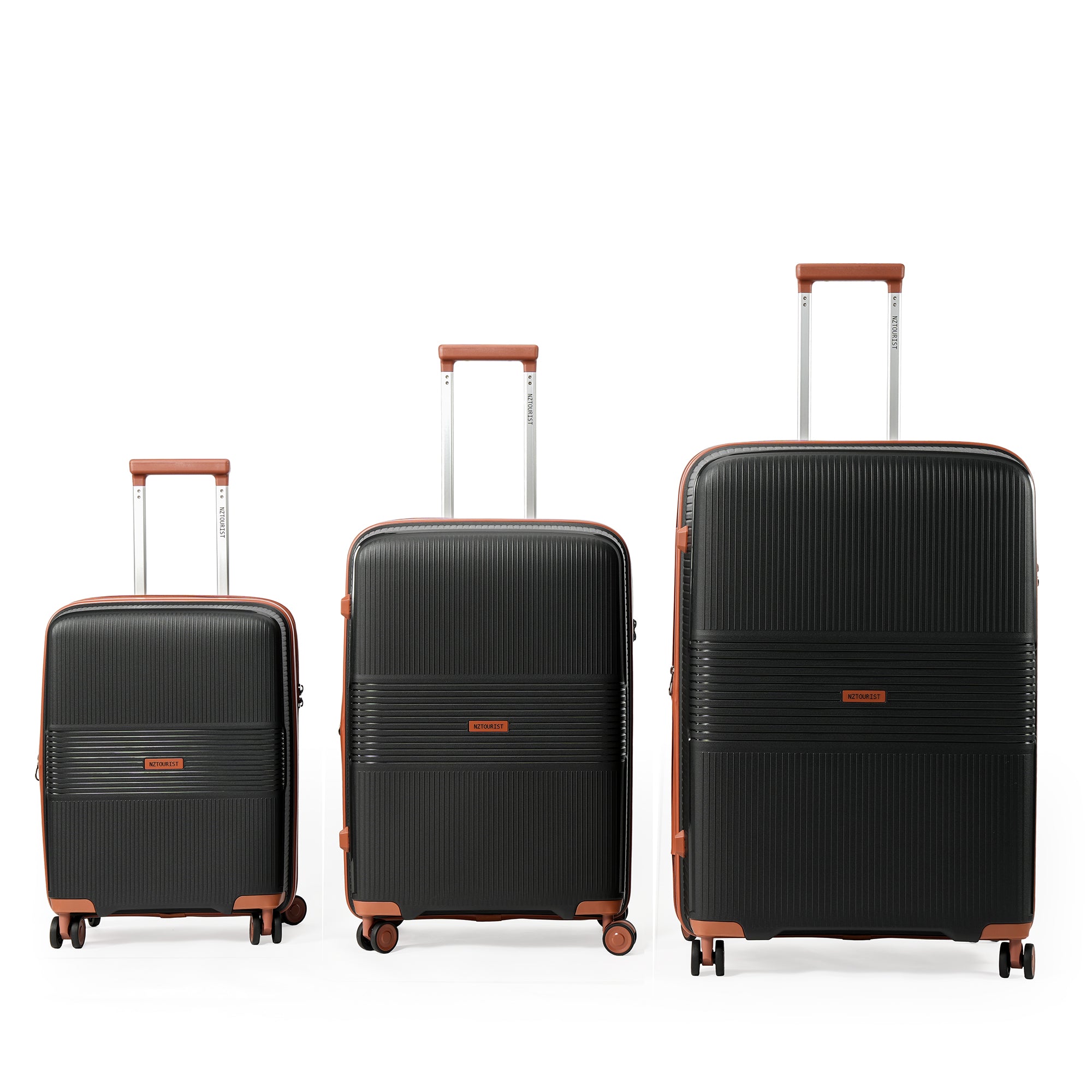NZTourist Terra Luxe 67cm Suitcase - Black