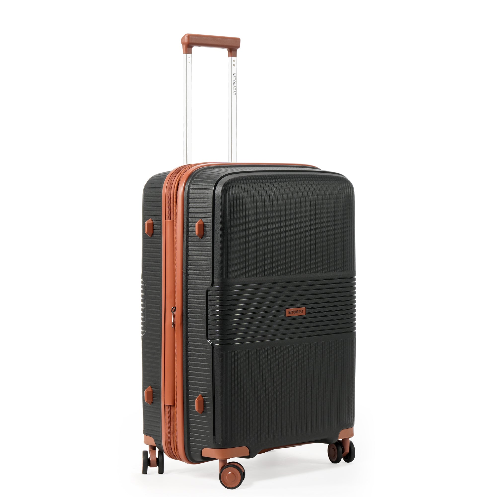 NZTourist Terra Luxe 67cm Suitcase - Black
