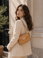 Hazel Shoulder Bag - Tan