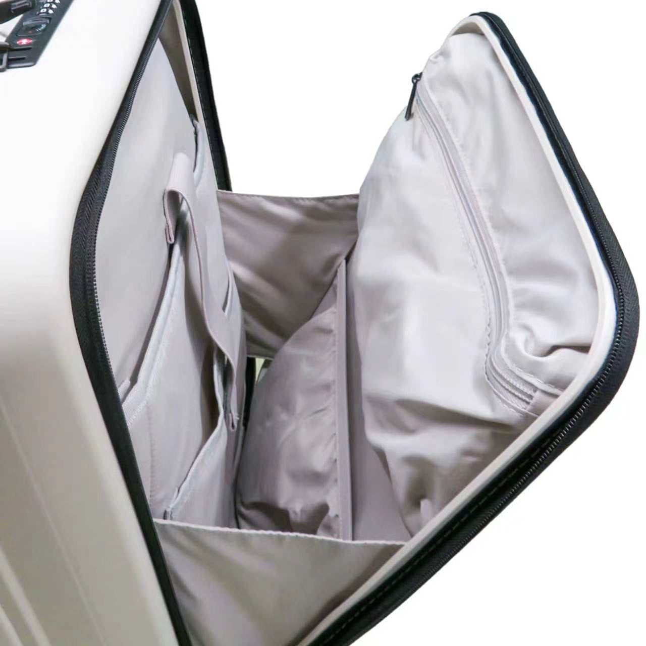 NZTourist Primo Carry On 54cm Suitcase - Beige