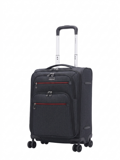 San Michelle Denim Traveller 55cm Suitcase - Dark Grey