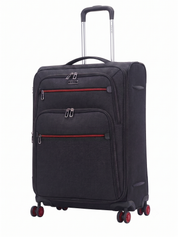 San Michelle Denim Traveller 69cm Suitcase - Dark Grey