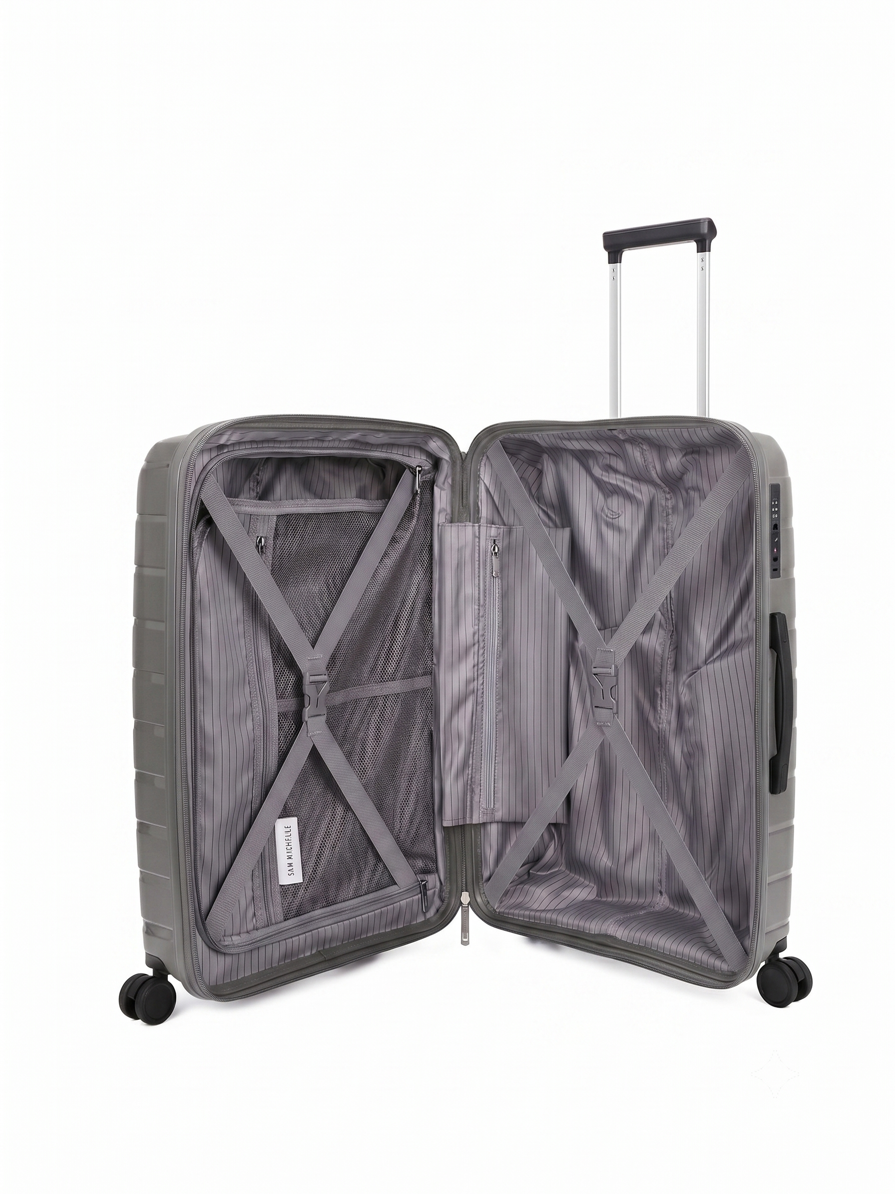 San Michelle Air Explorer 77cm Suitcase - Grey