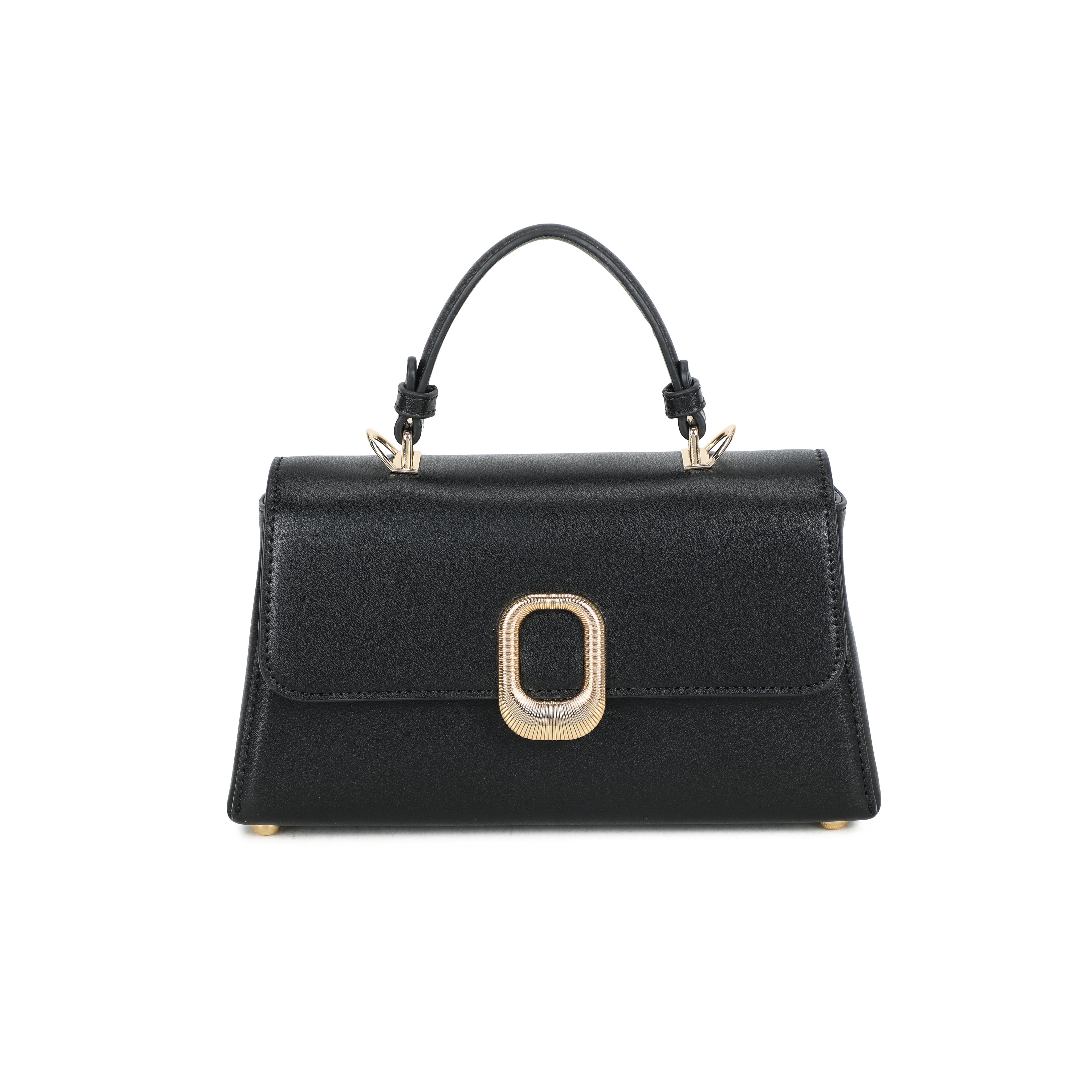 Genevieve Top Handle Bag - Black