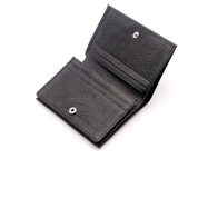 Jill Small Leather Wallet - Black