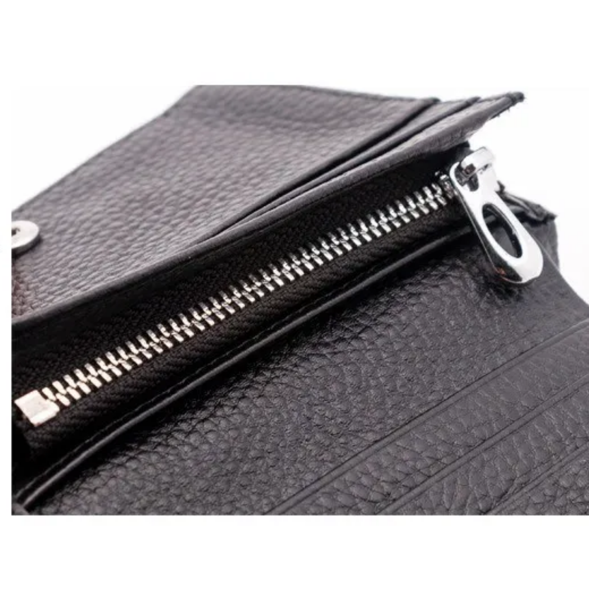 Jill Small Leather Wallet - Black