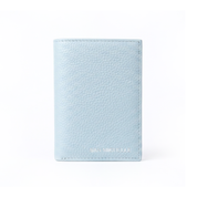 Jill Small Leather Wallet - Light Blue